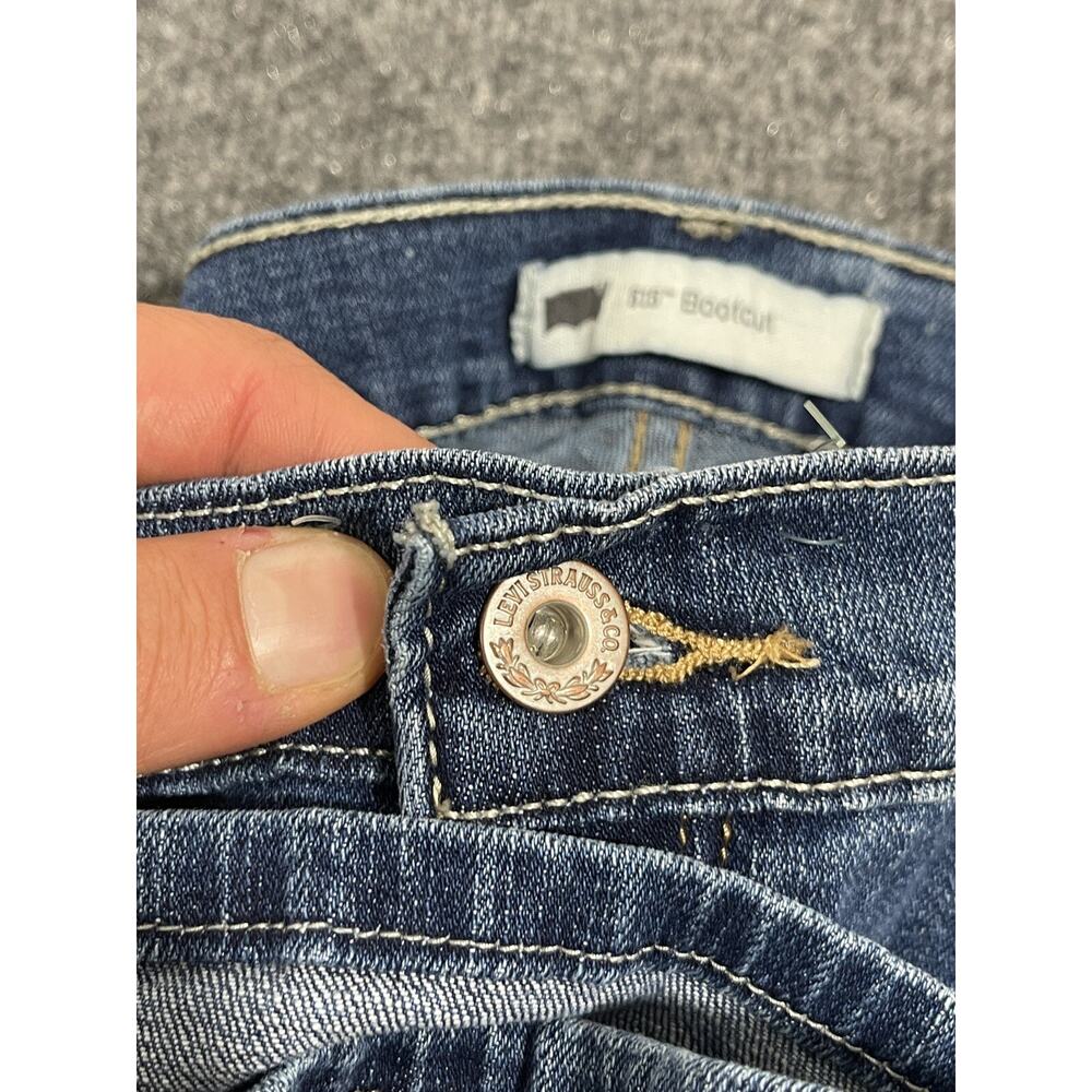 Levi's Jeans W Women’s 10 M Bootcut Blue 515 Denim Outdoor Waist:30x L: 32 N44 - Picture 4 of 12